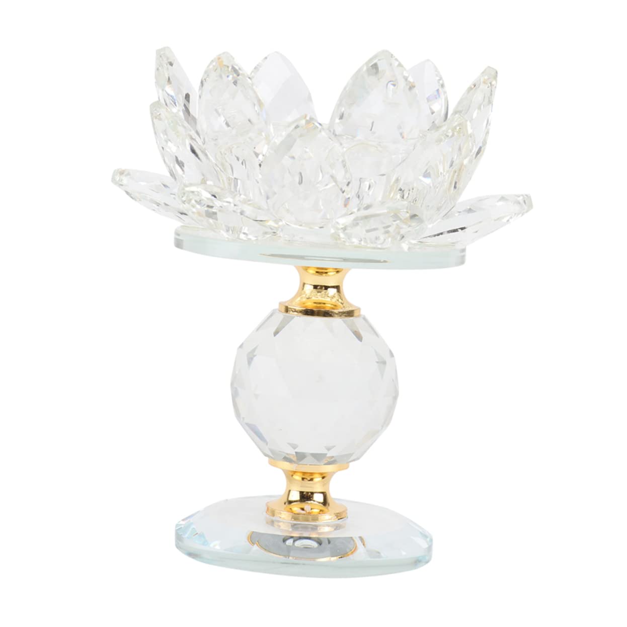 Sumtree Kristall-Lotus-Kerzenhalter